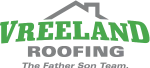 Vreeland roofing logo
